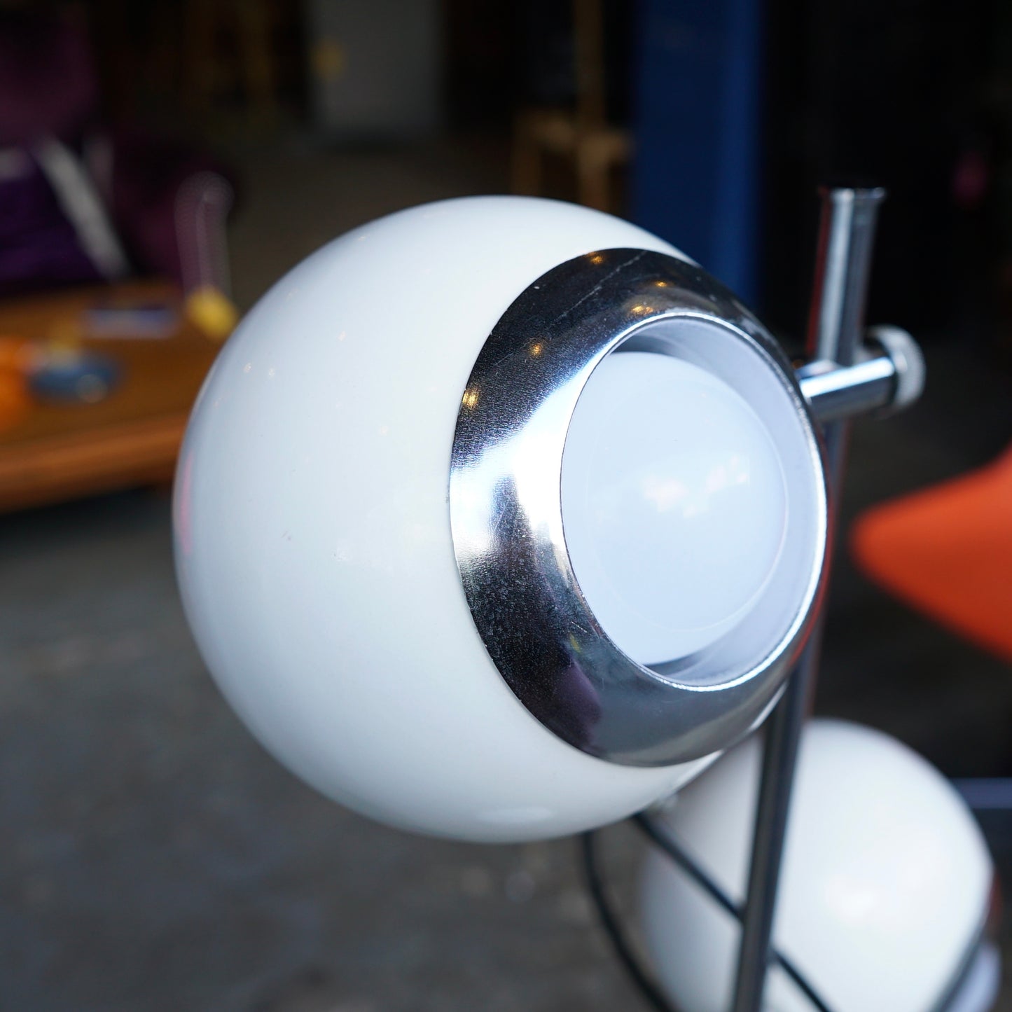 Italian Double ‘Eyeball’ Lamp