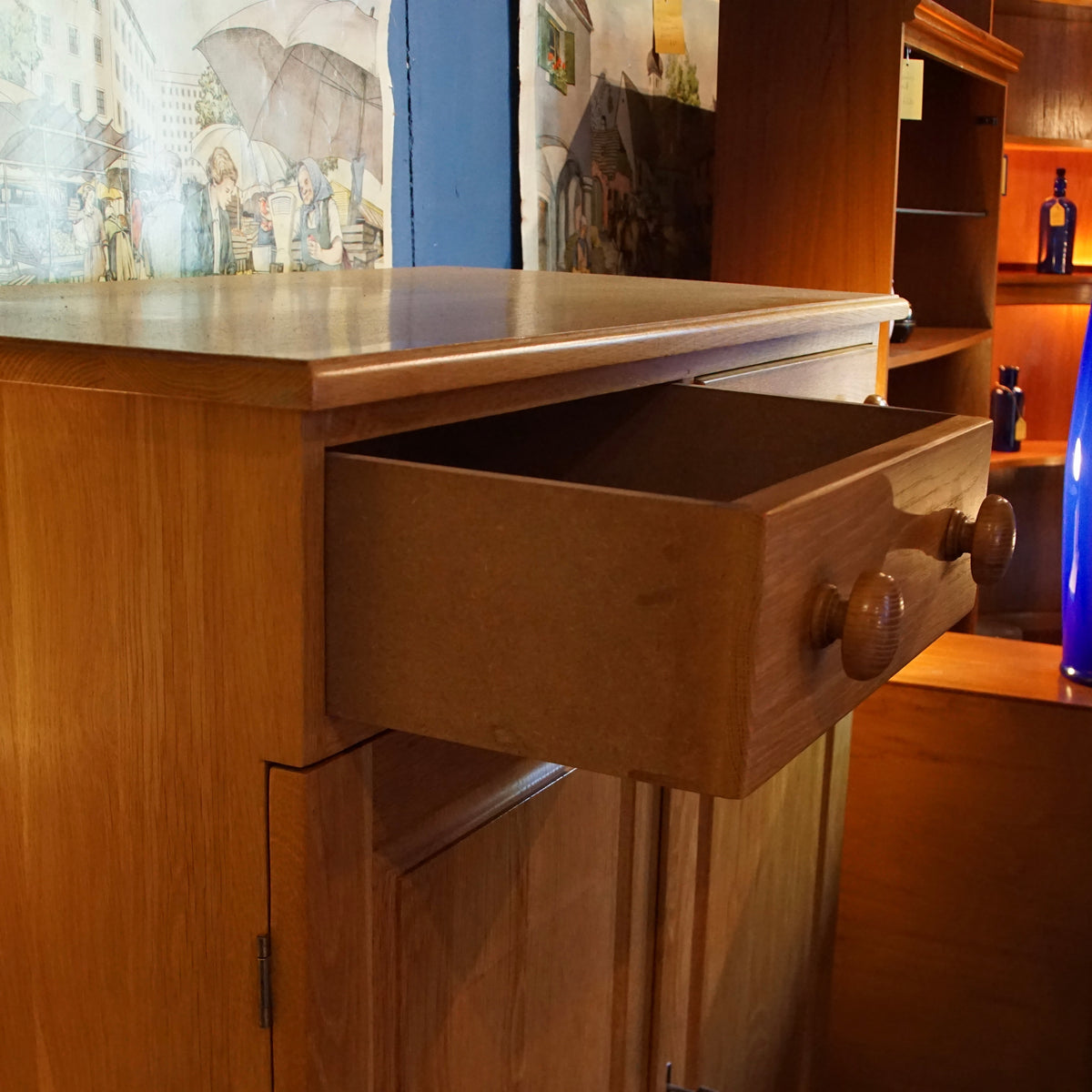 South African Pine Tallboy Cabinet