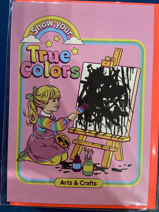Show your true colours arts & crafts