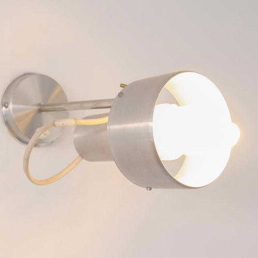 1960s BHS Brushed Steel switched reading light