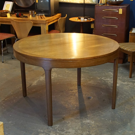 Midcentury Teak Extending Dining Table