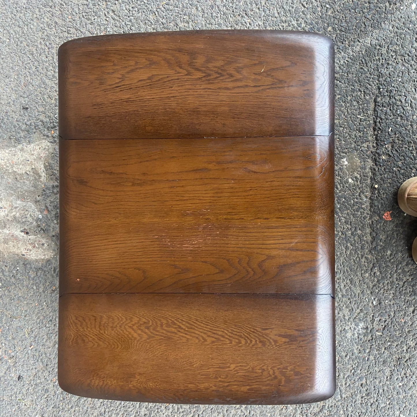 Utility Furniture Oak Swivel Drop leaf Coffee Table