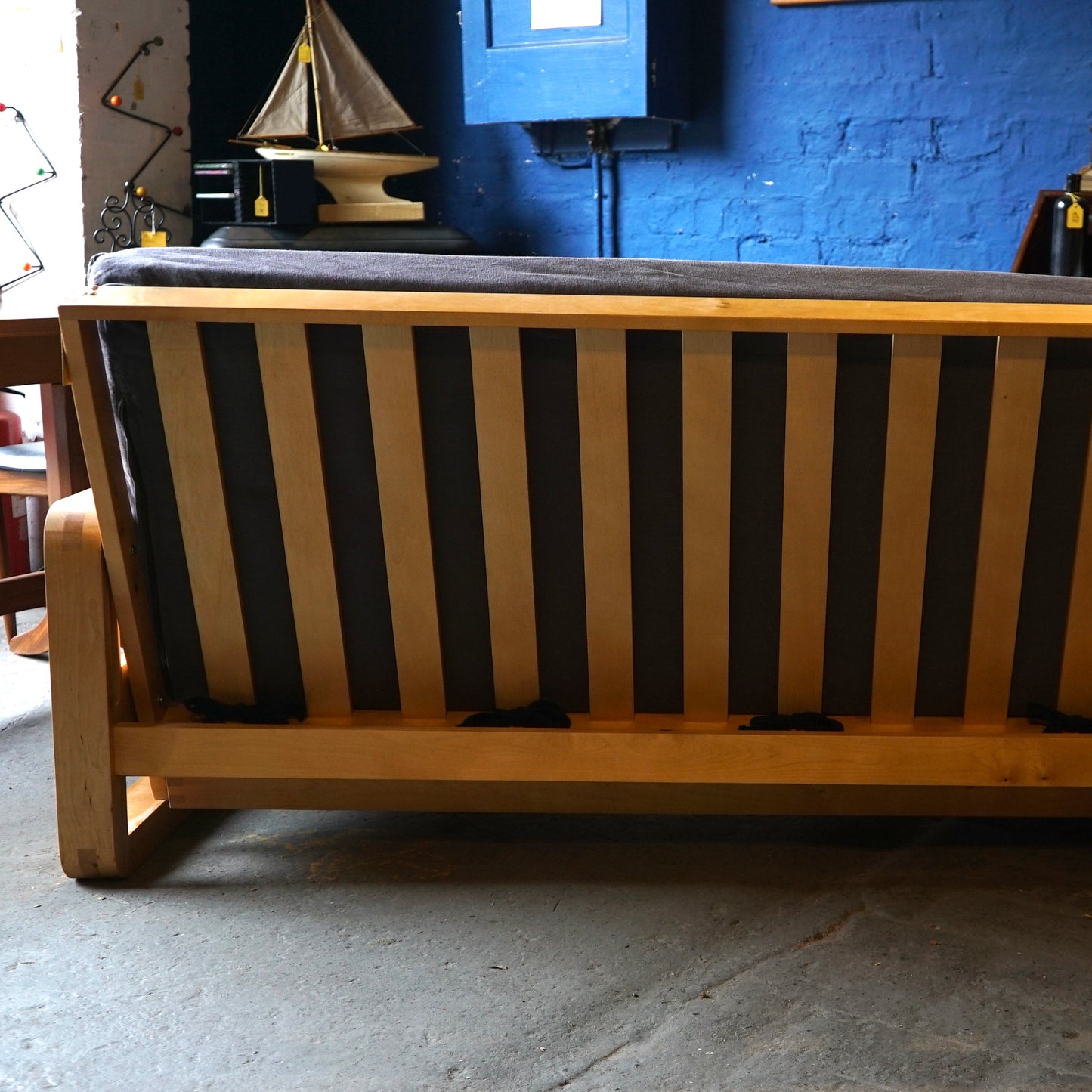 Futon Company - Loop 3 Seater Birch Sofa Bed