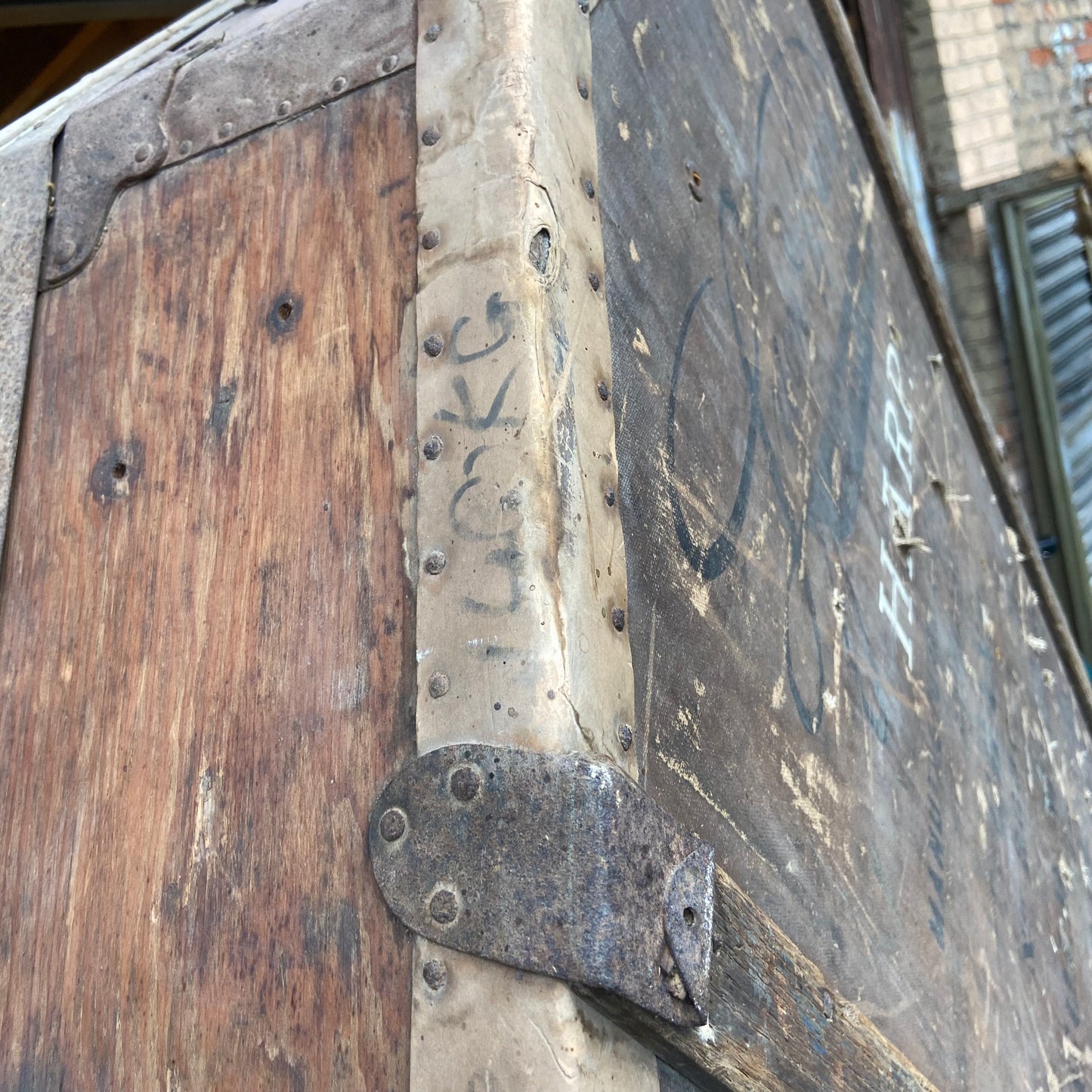 Lyon & Healy Antique Harp Case