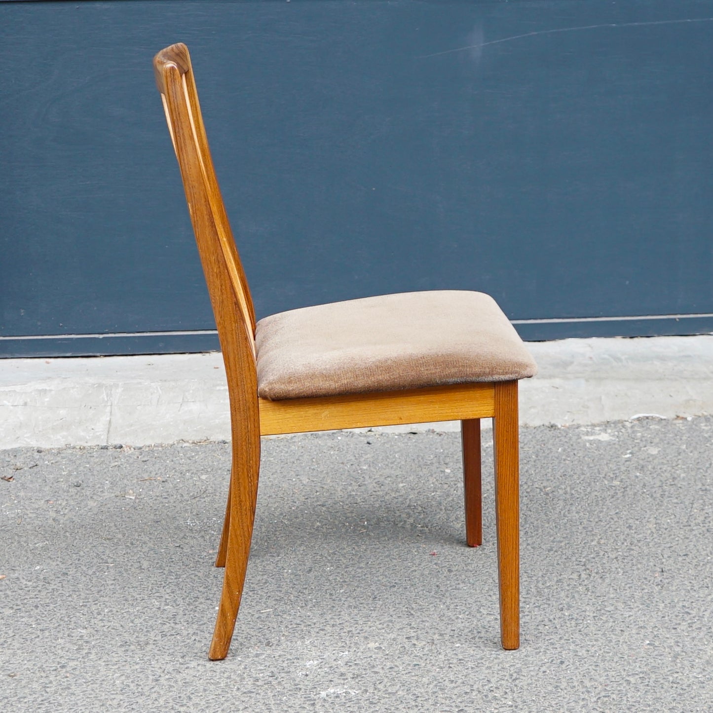 Midcentury G Plan Fresco X Back Dining Chairs x6 (2 Carver Chairs)