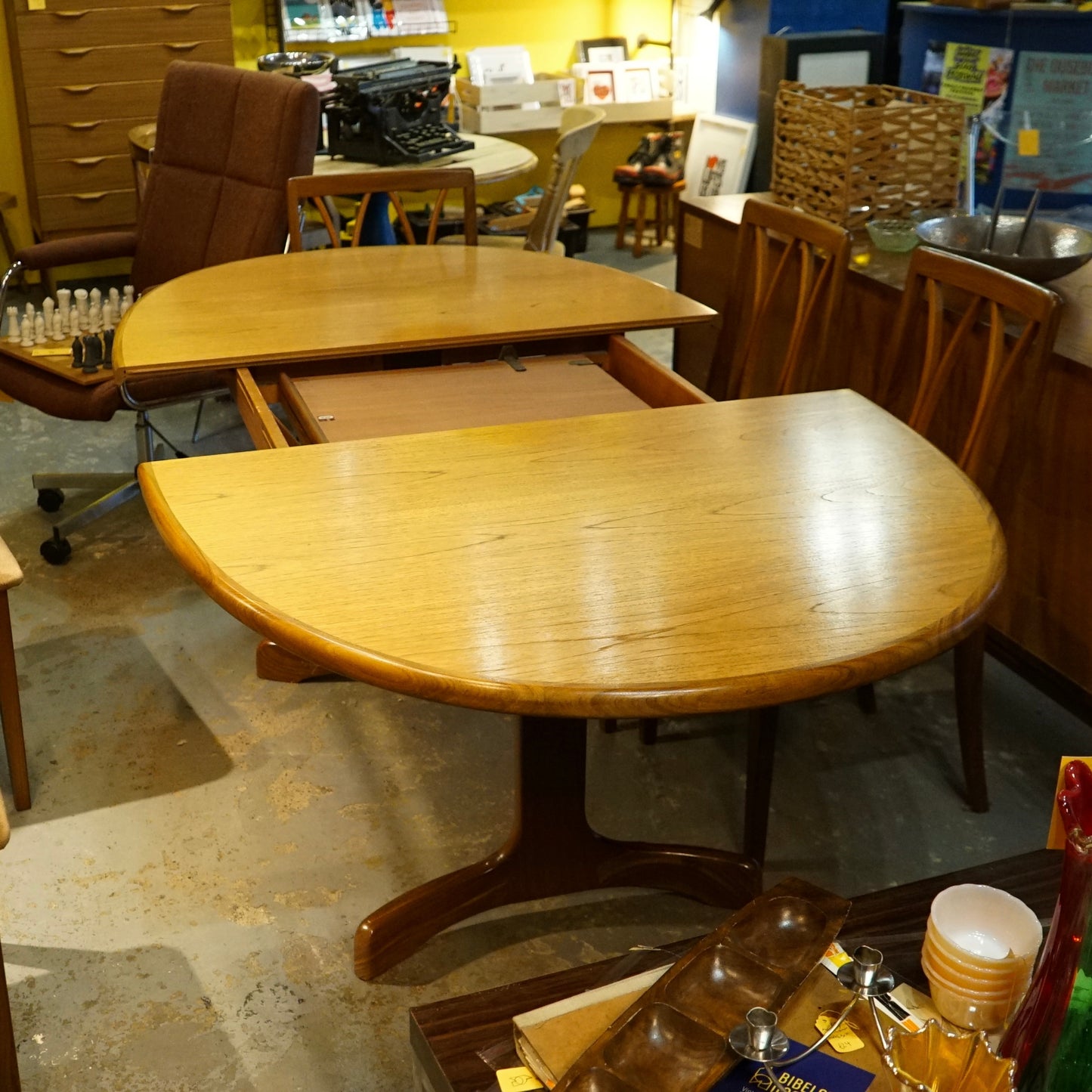 Midcentury G Plan Fresco Extending Dining Table