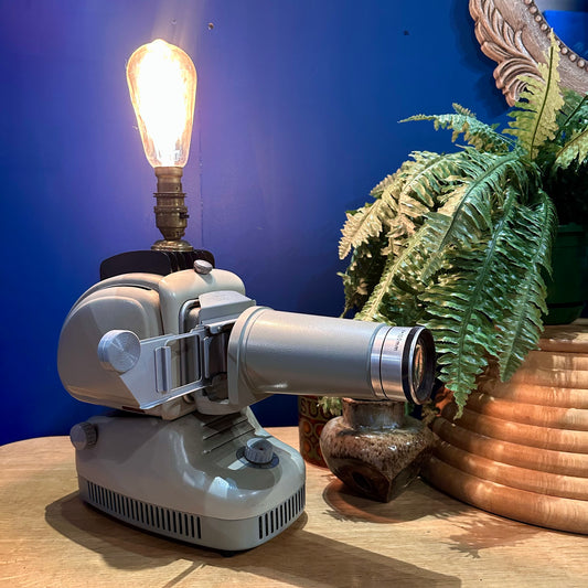 Vintage Converted Noris Trumpf Slide Projector Lamp