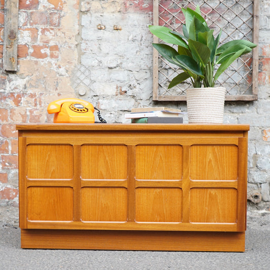 Nathan Midcentury Squares Sideboard TV Stand