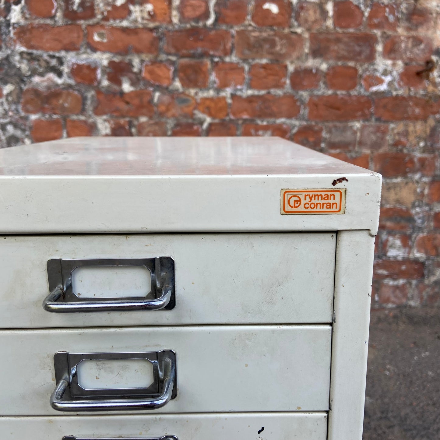 Vintage Metal Filing Drawers