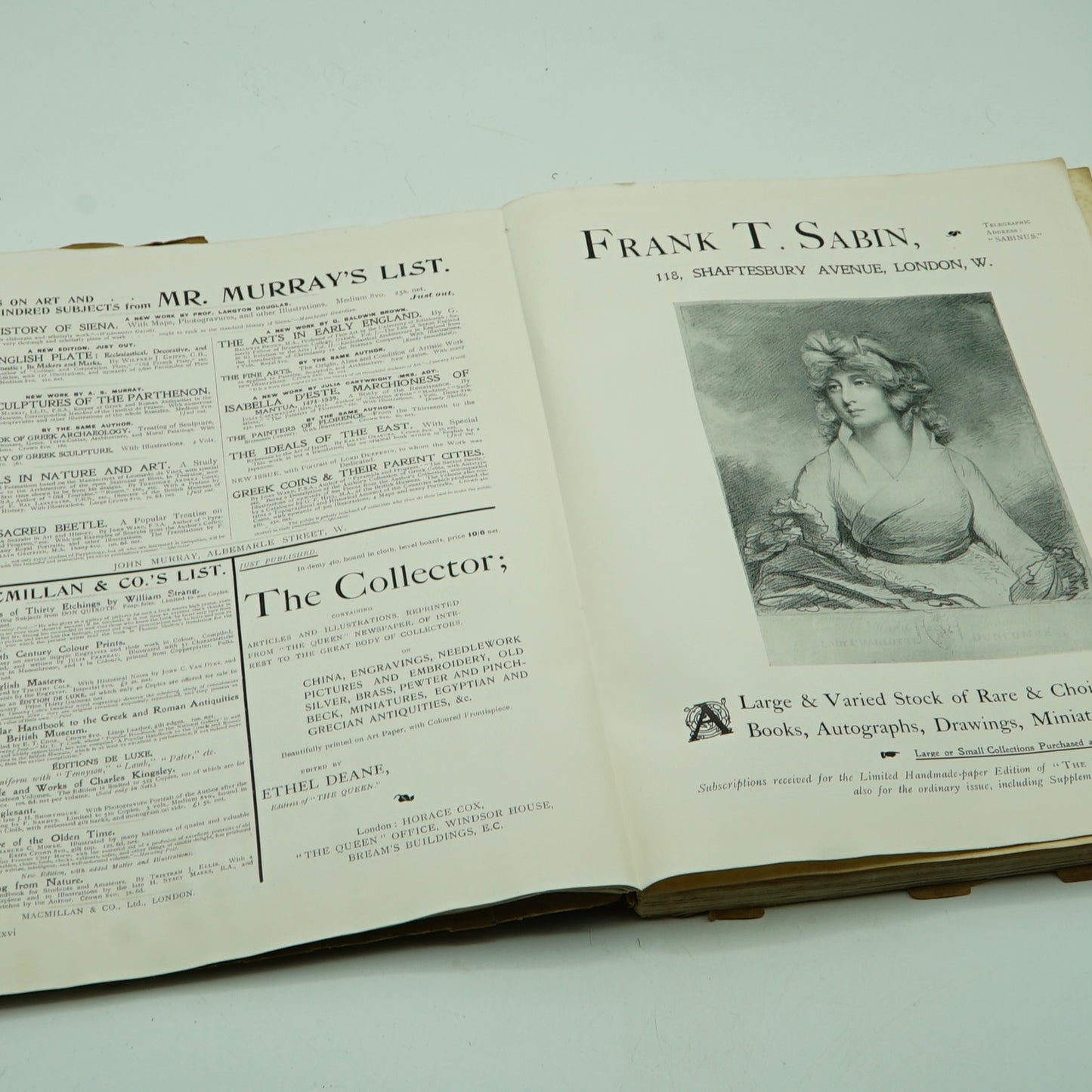 Antique The Burlington Magazine for Connoisseurs Magazine No.1 Vol.1 March 1903