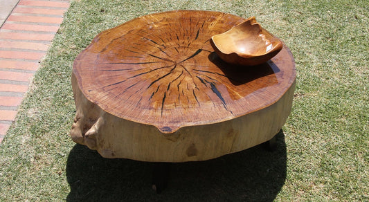 Oak Round Coffee Table