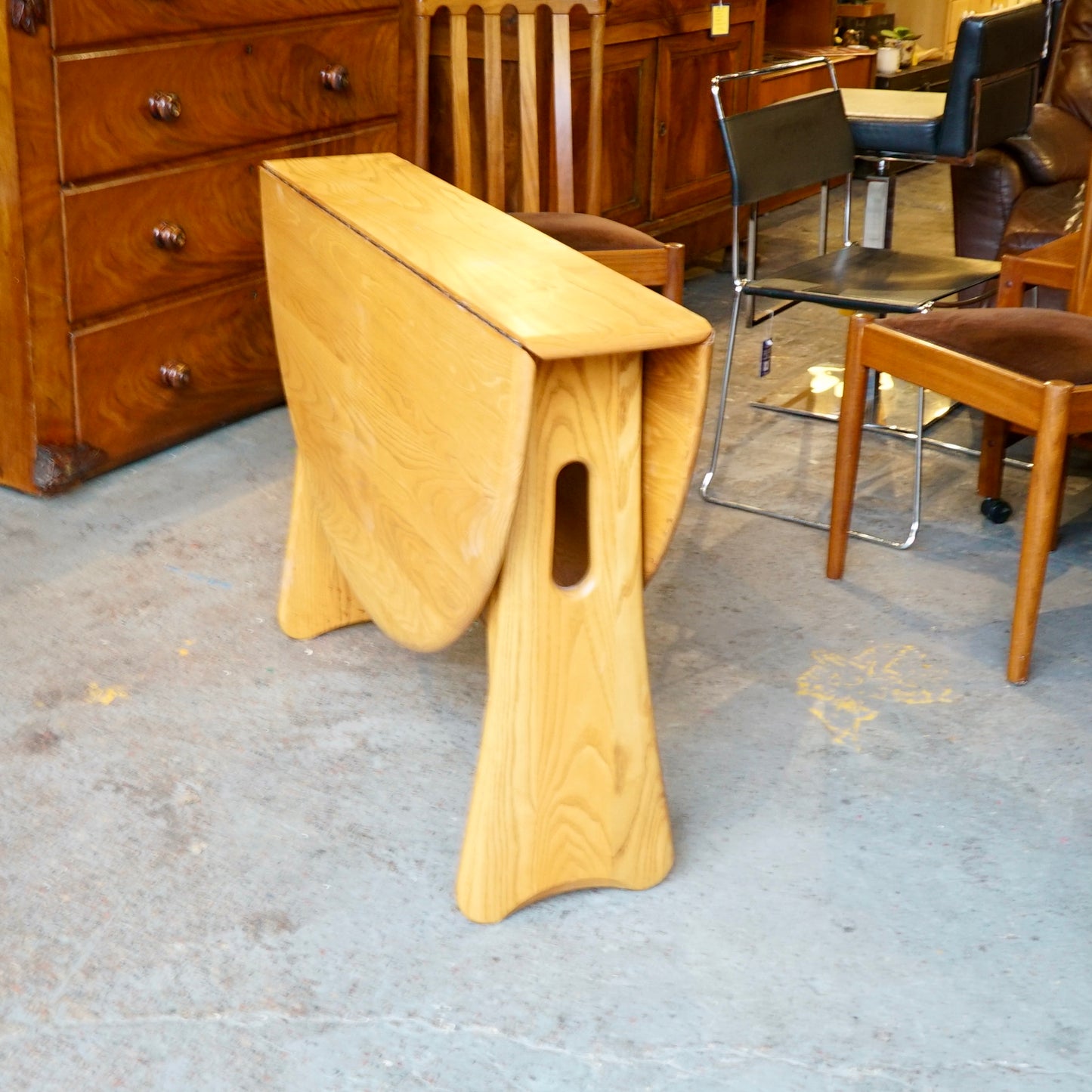 Ercol Blonde Drop Leaf Table