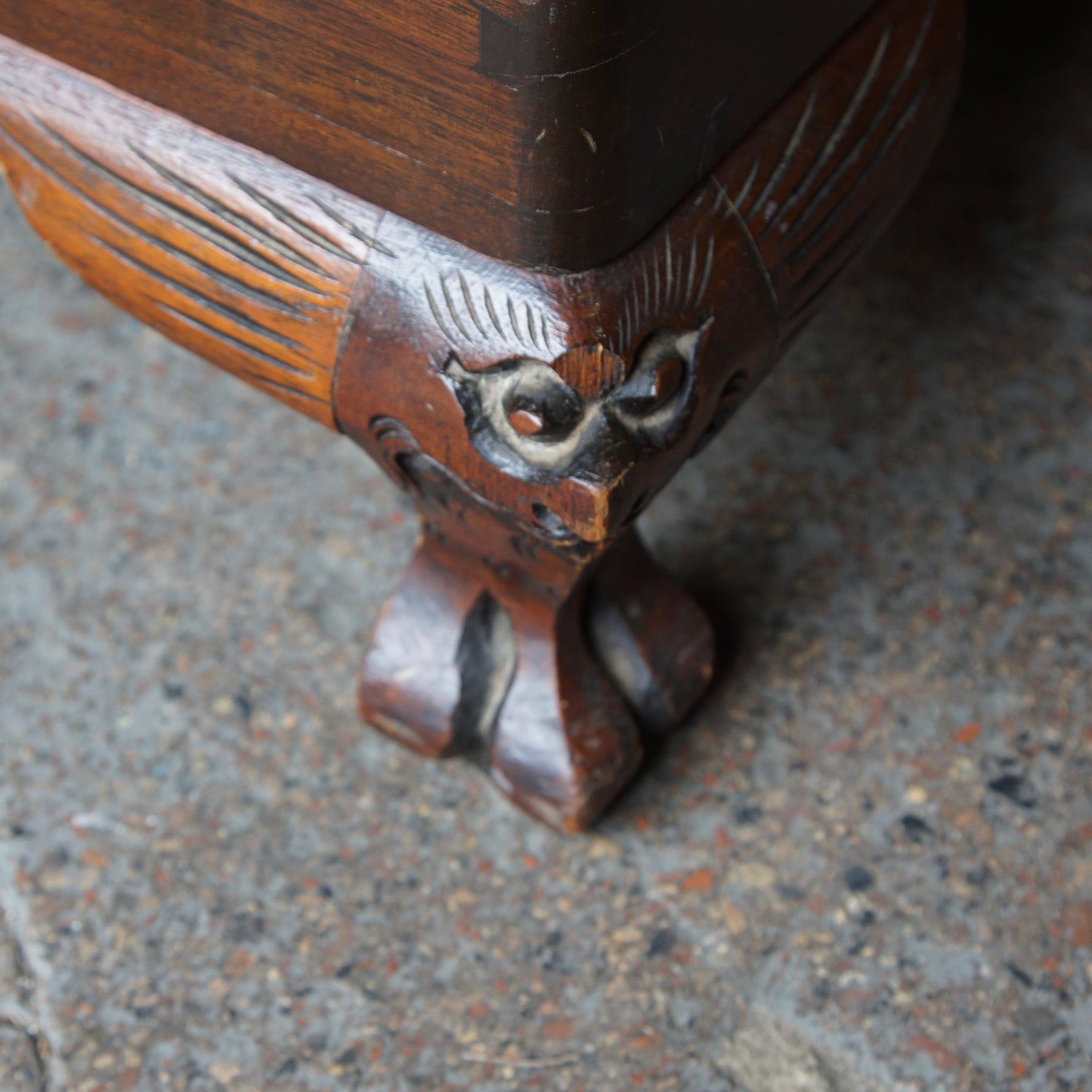 1970s Chinese Hand Carved Box