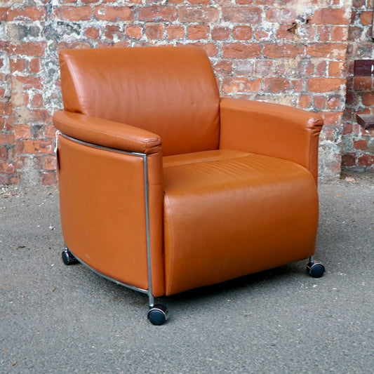 Italian Leather Chair