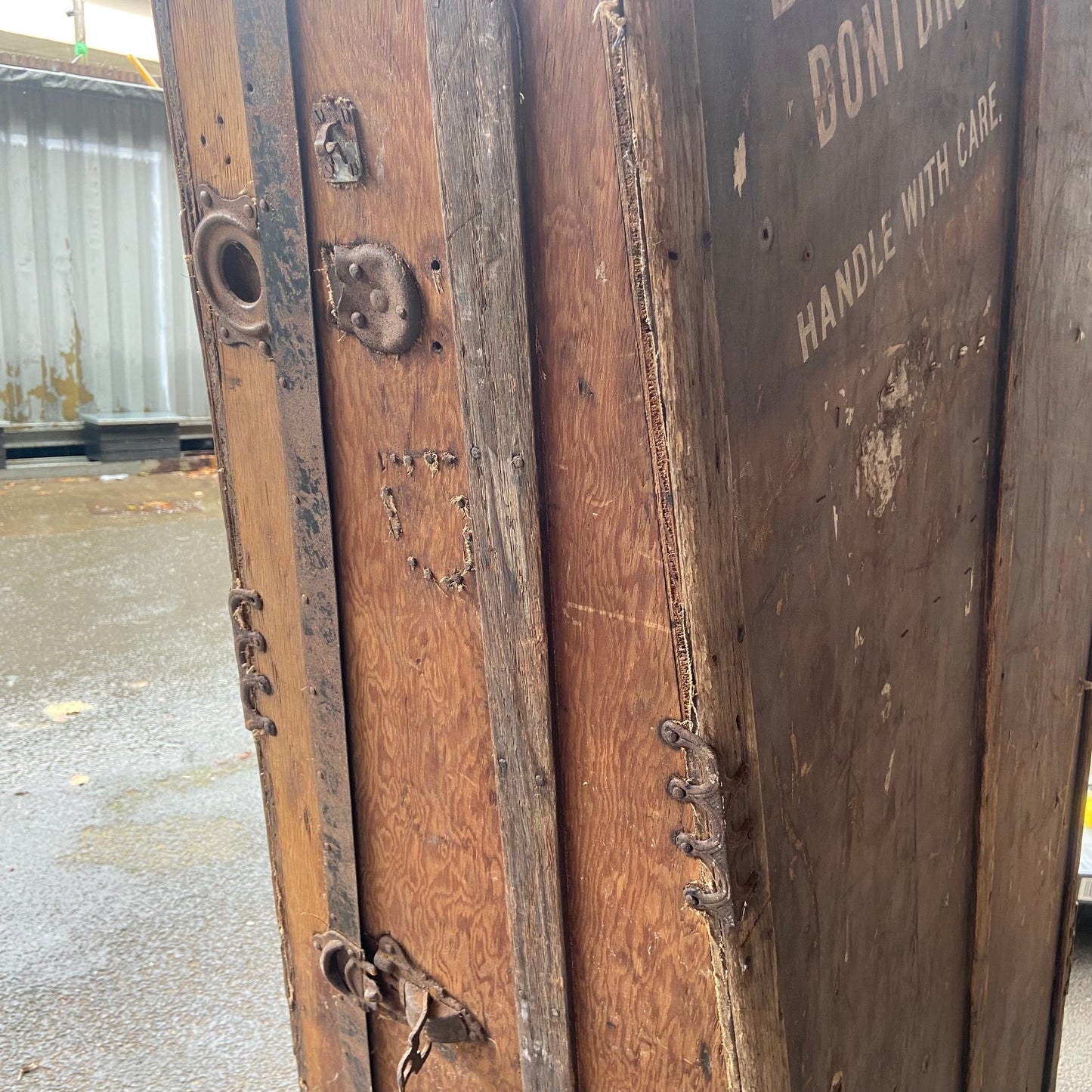 Lyon & Healy Antique Harp Case