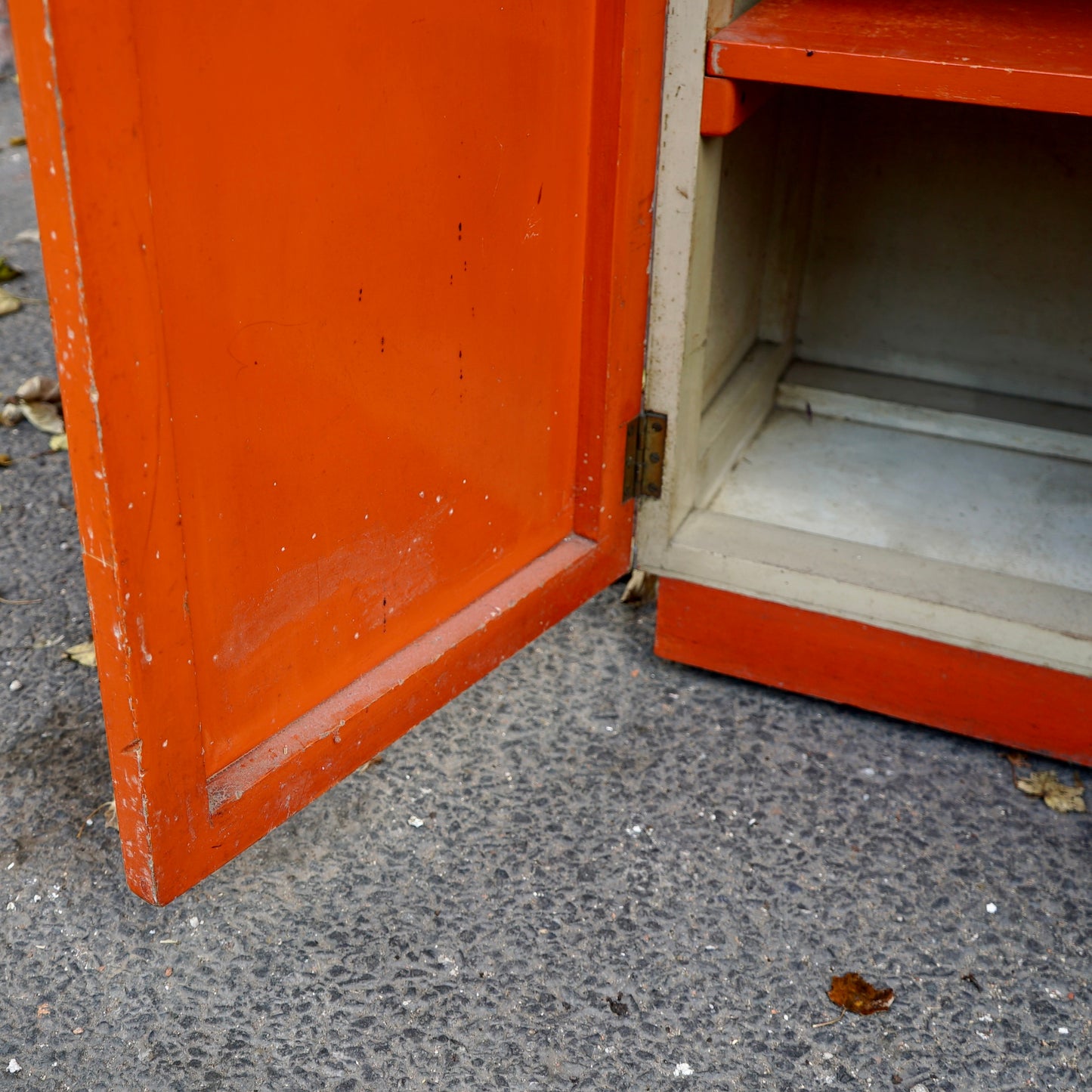 Orange Pantry Cupboard