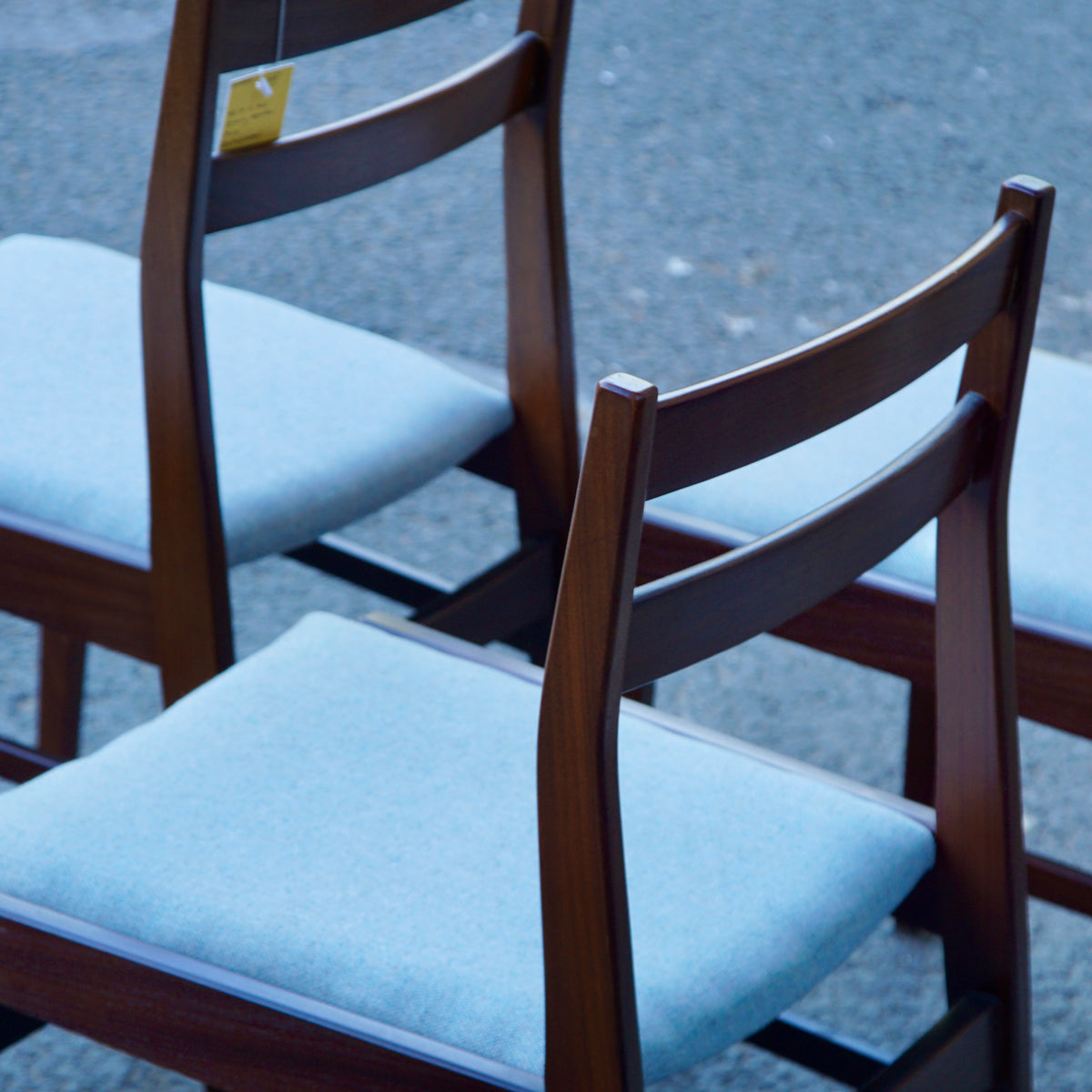 Set of 4 Mid Century Meredew Chairs (Reupholstered)