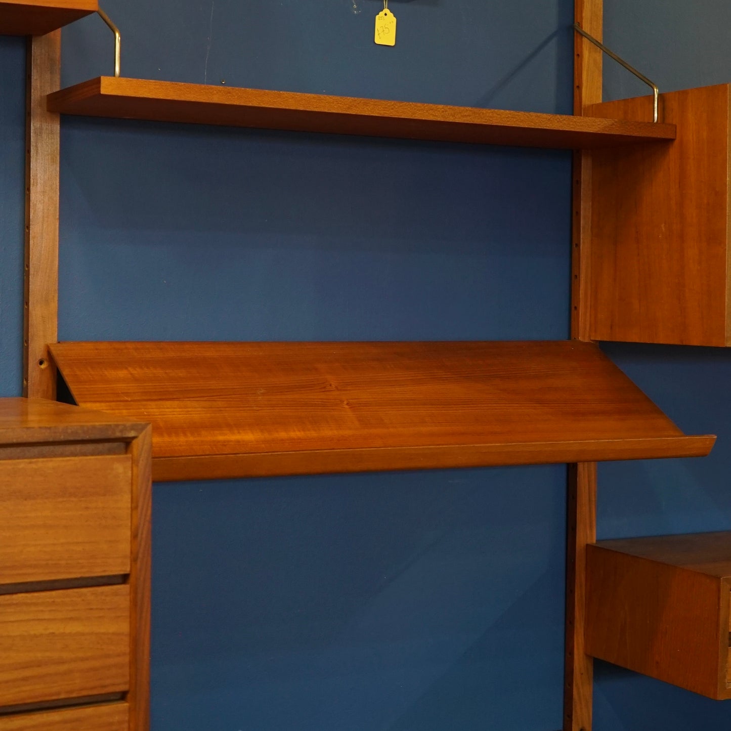 1960s Midcentury Modular Wall Unit by Poul Cadovius for Cado