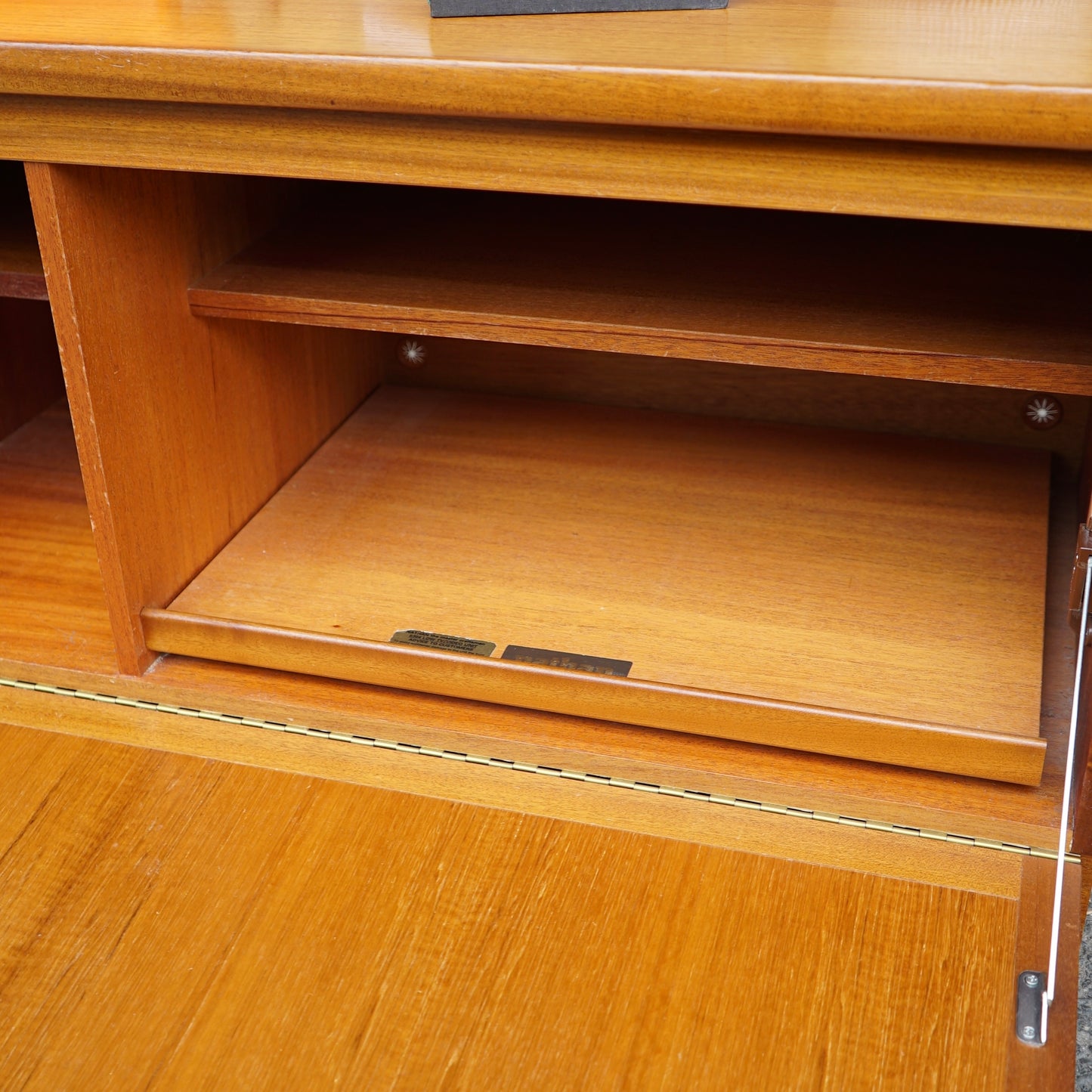 Nathan Midcentury Squares Sideboard TV Stand