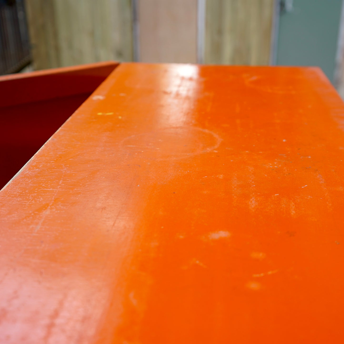 Orange Pantry Cupboard