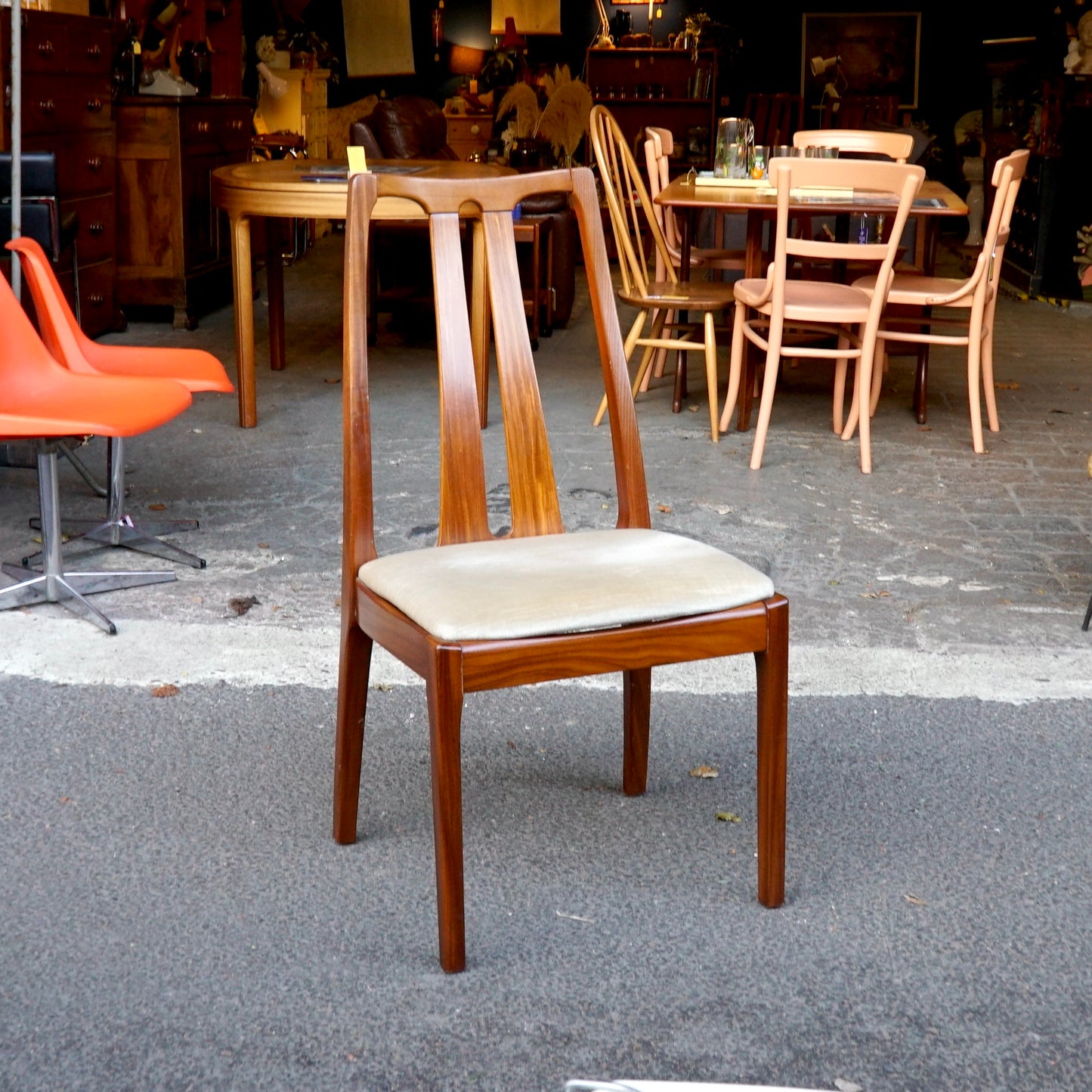 Nathan Midcentury Dining Chairs x6