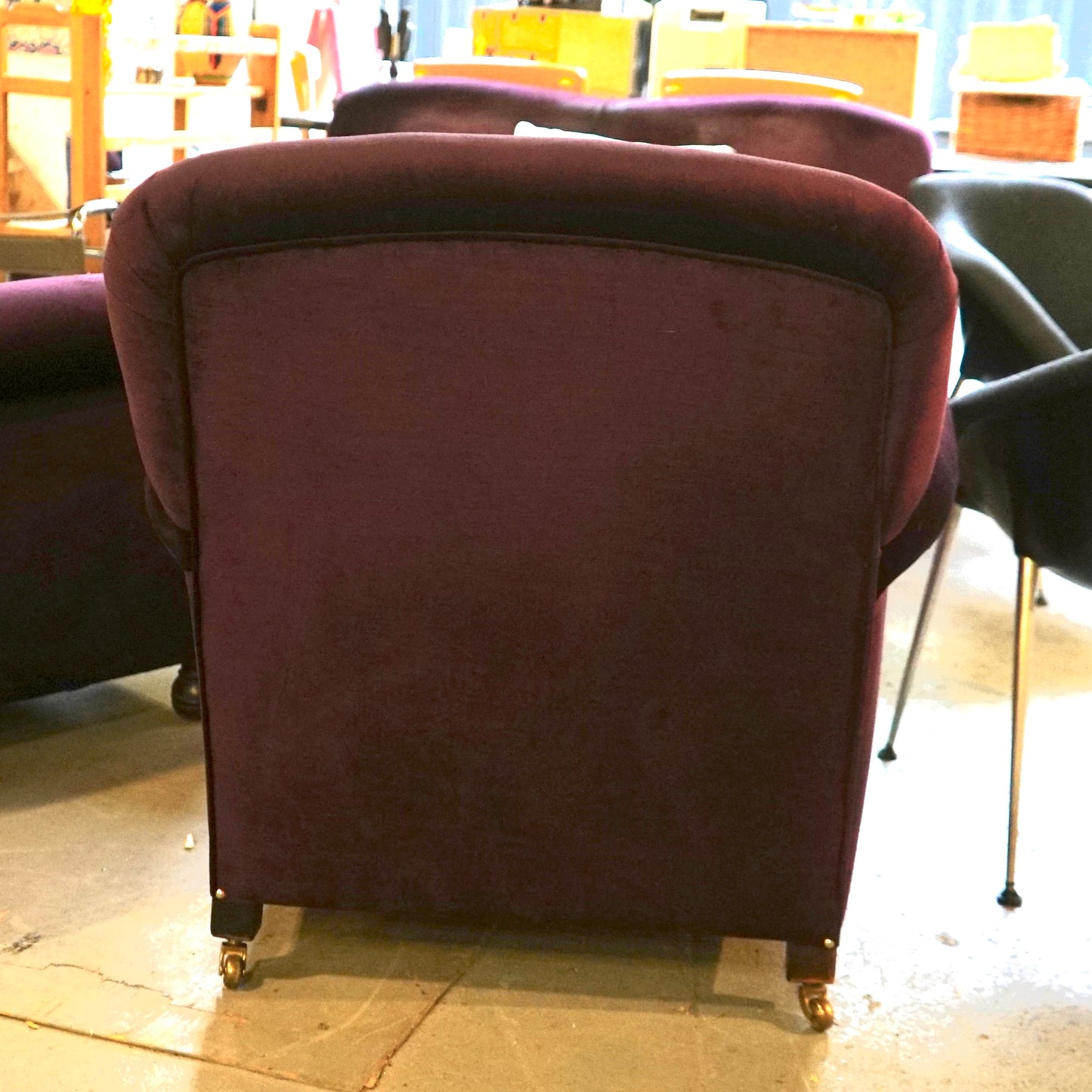 Early 20th Century Reupholstered Club Chair