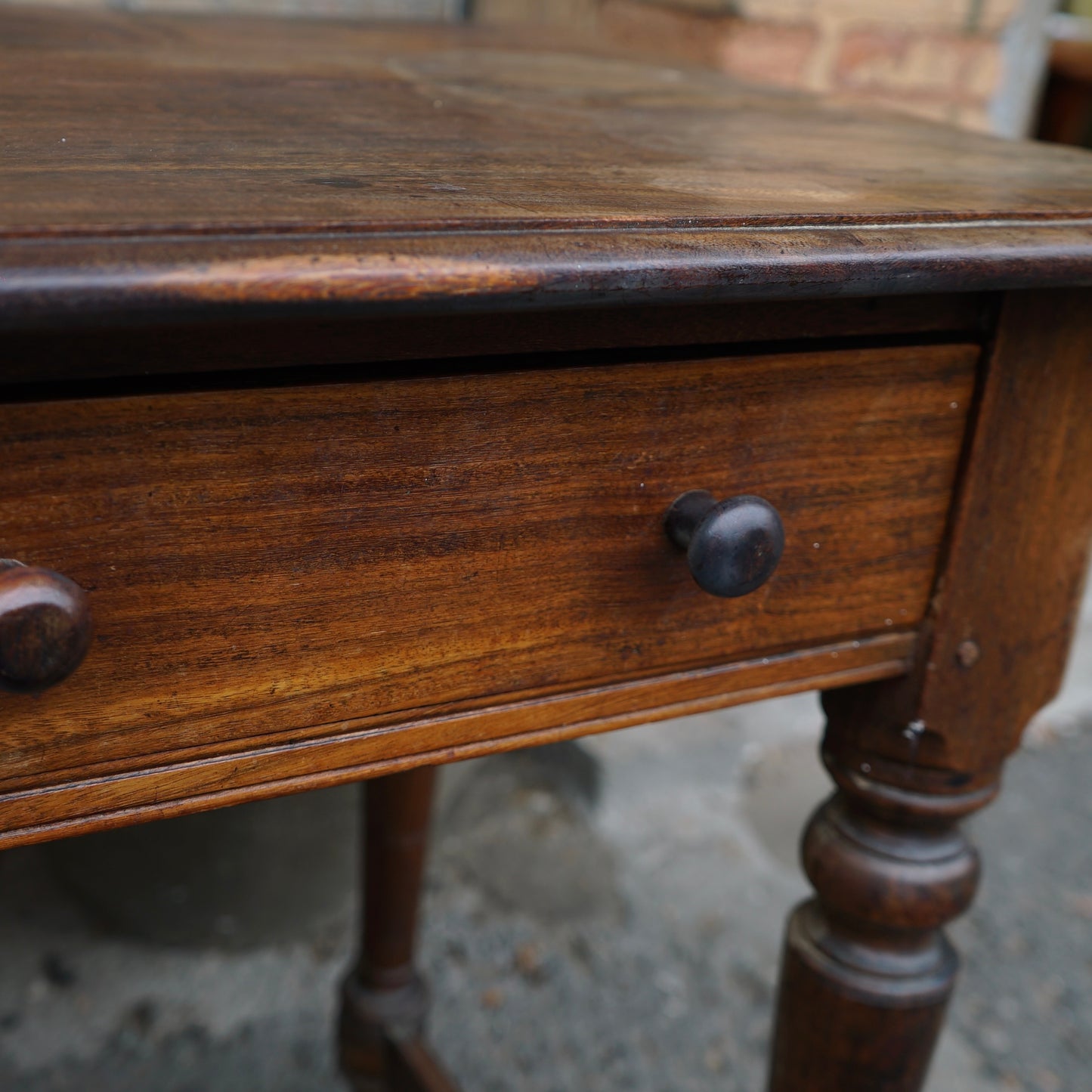 Antique Oak Desk