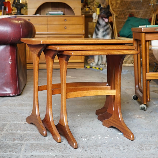Midcentury Gplan Fresco Nest Of Tables