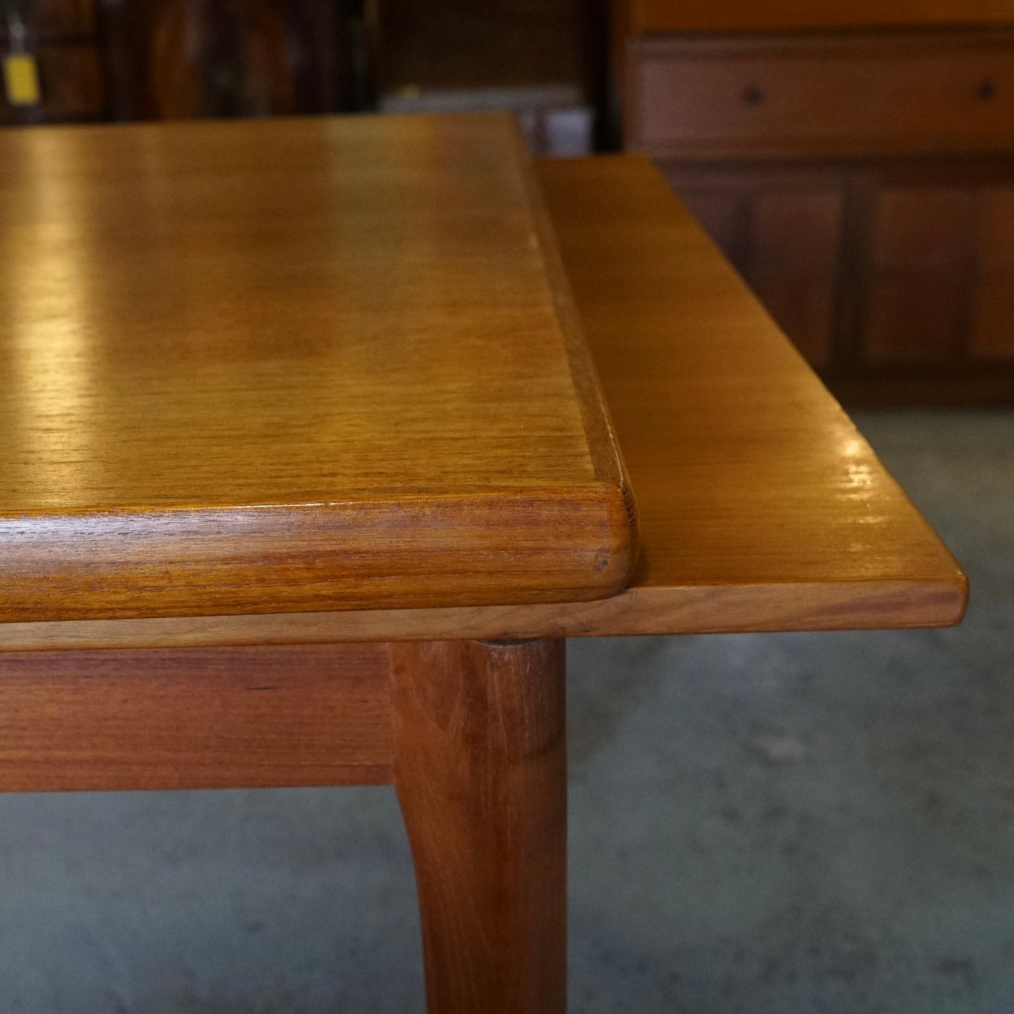 Midcentury Danish Extending Dining Table