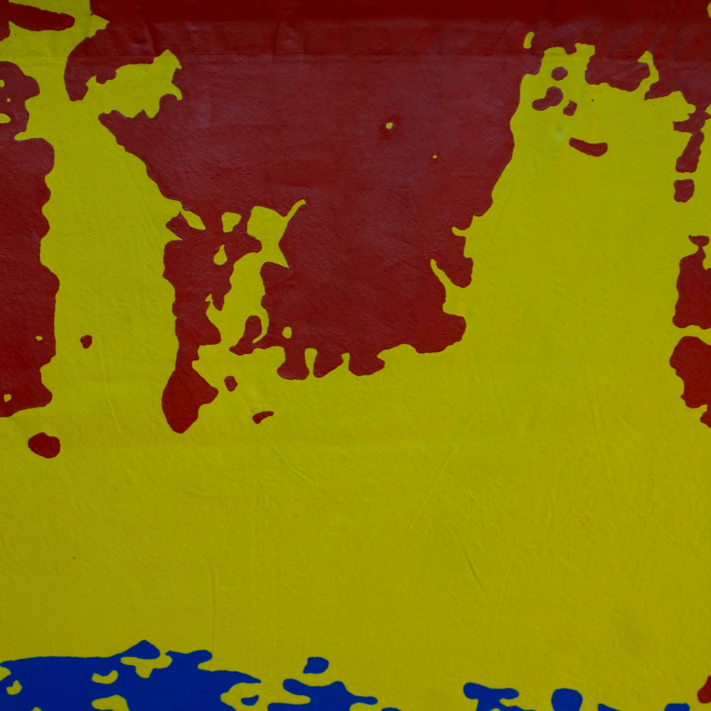 Handpainted Primal Scream Screamadelic Banner Huge