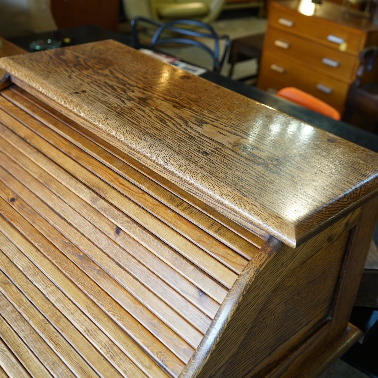 Antique Roll Top Desk