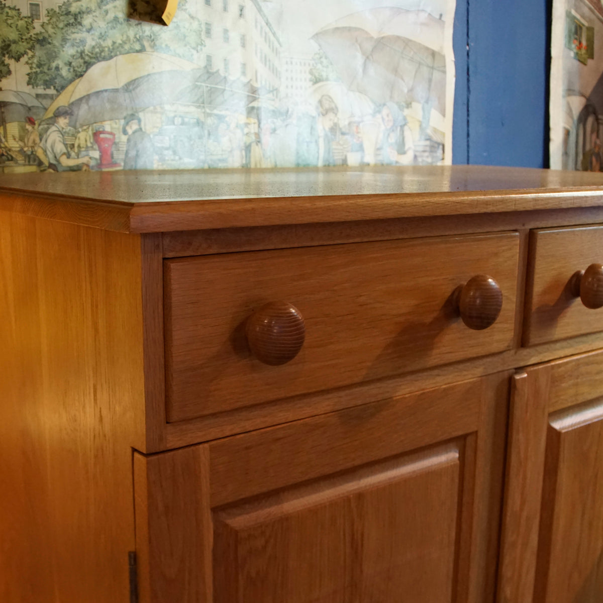 South African Pine Tallboy Cabinet