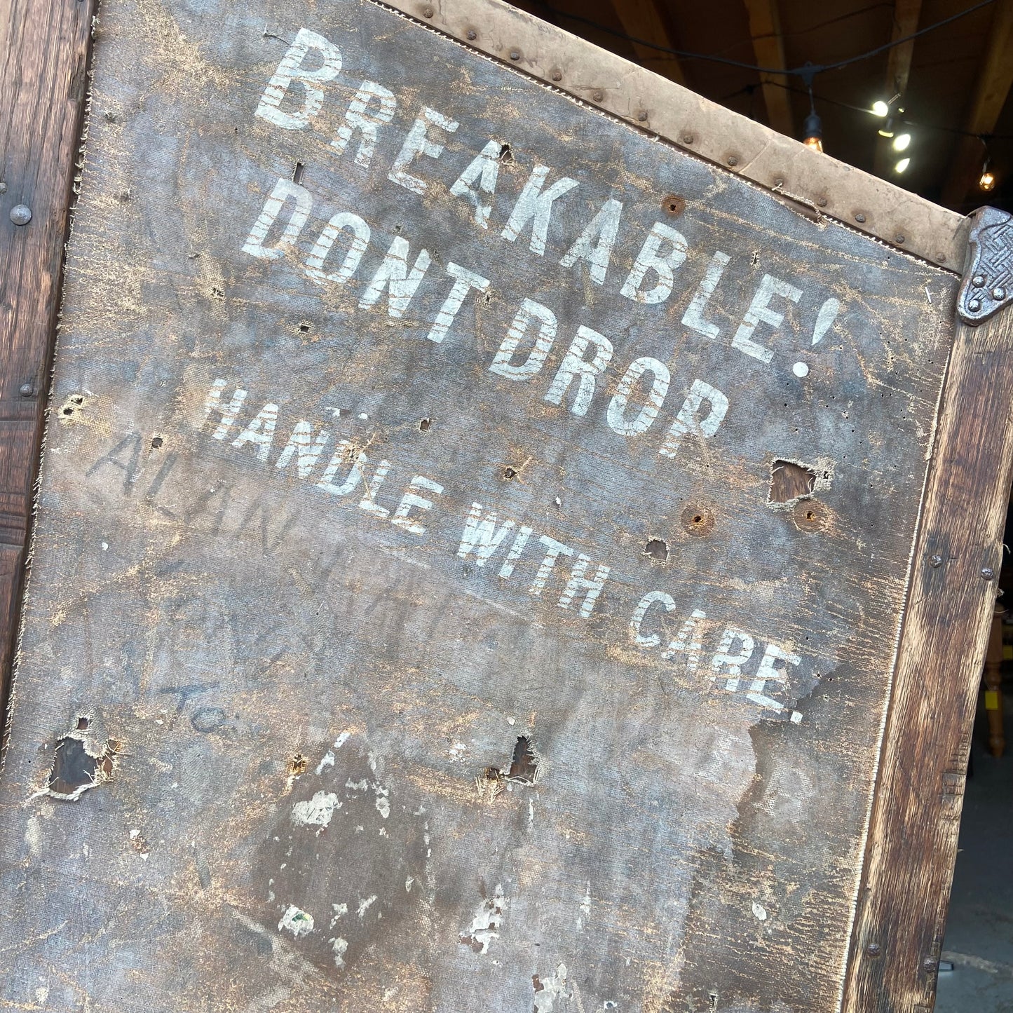 Lyon & Healy Antique Harp Case
