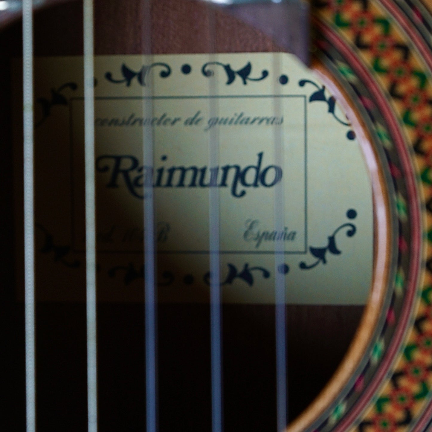 Unused Raimondo 104-B Acoustic Guitar in New Case with Keys