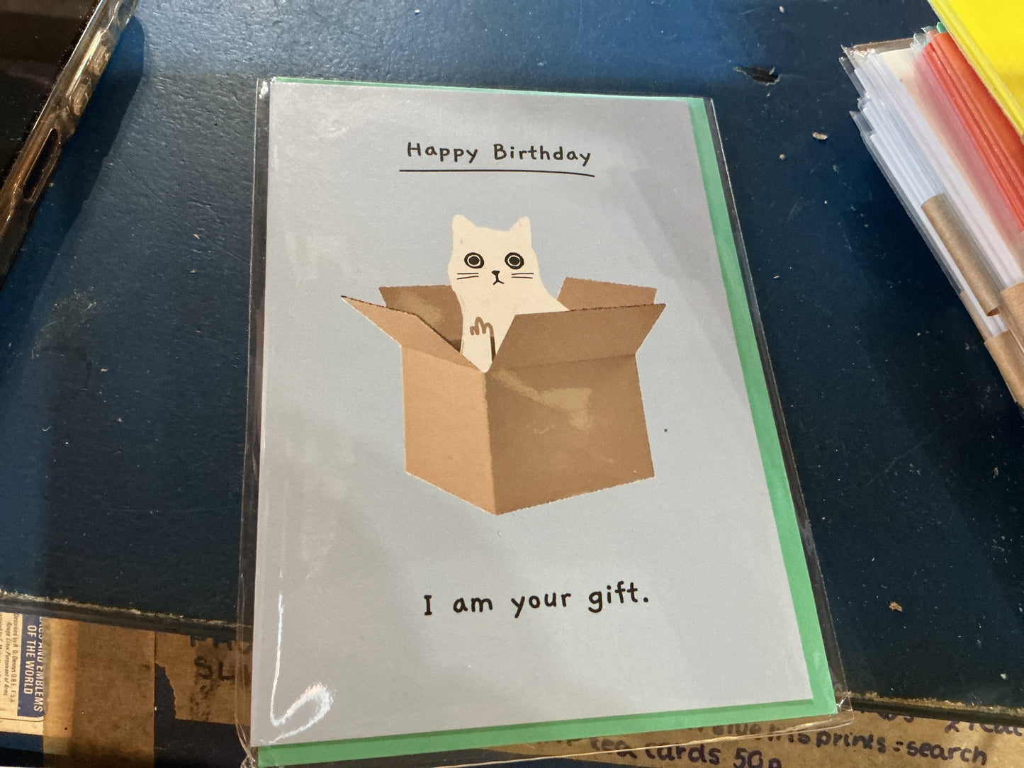 I am your gift cat card