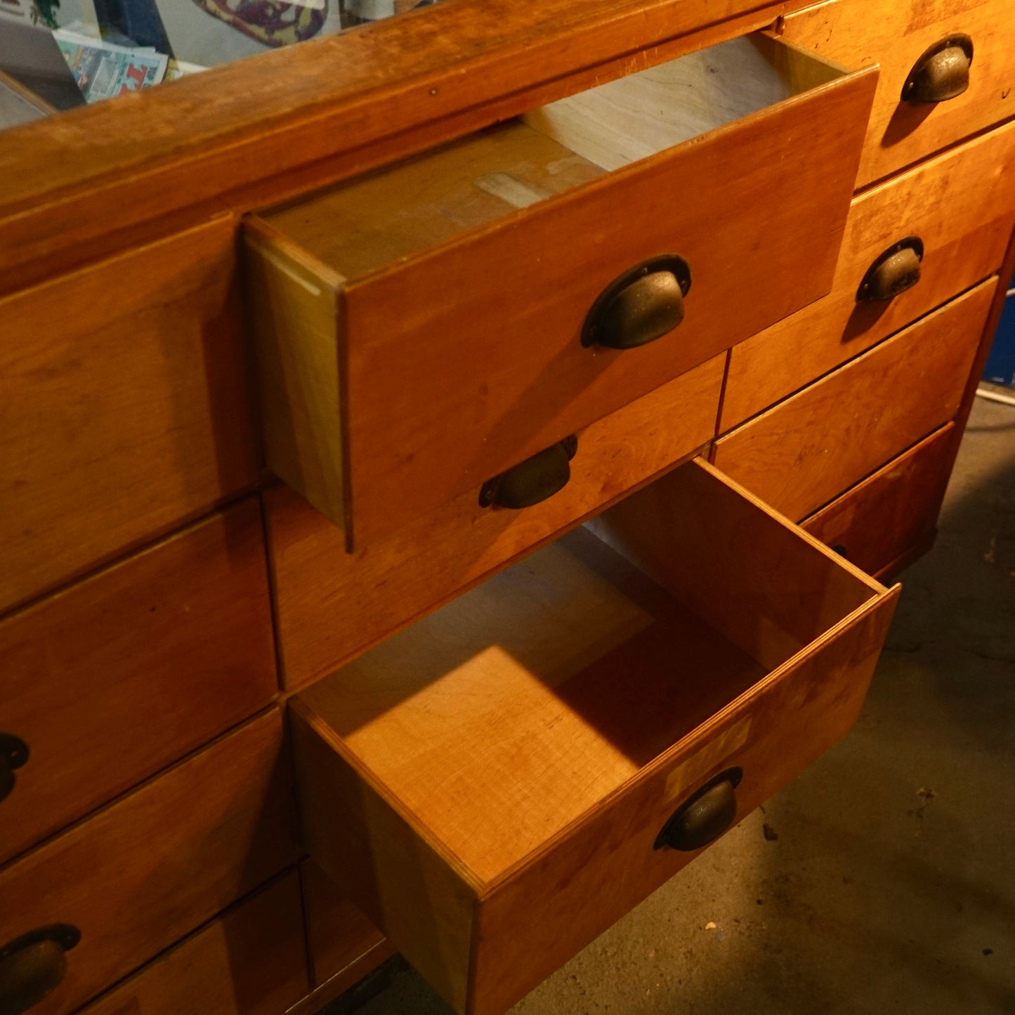 Antique Shop Counter/Haberdashery Made by John Dawson and Sons Pudding Chare Newcastle