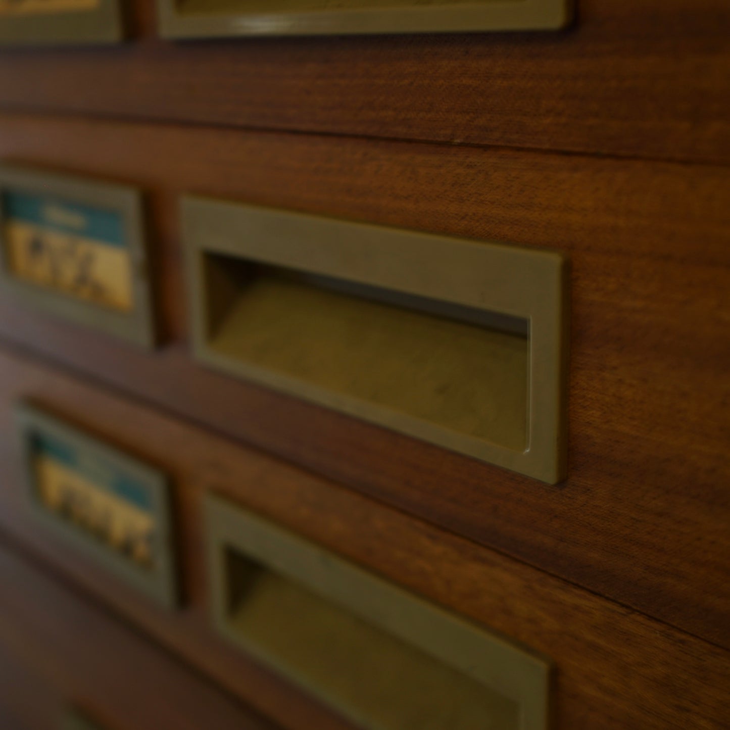 Vintage Abbess Plan Chest