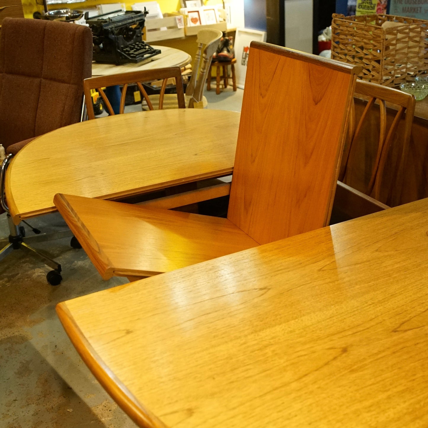 Midcentury G Plan Fresco Extending Dining Table