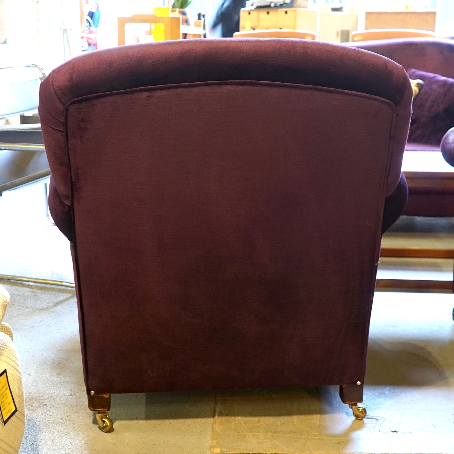 Early 20th Century Reupholstered Club Chair