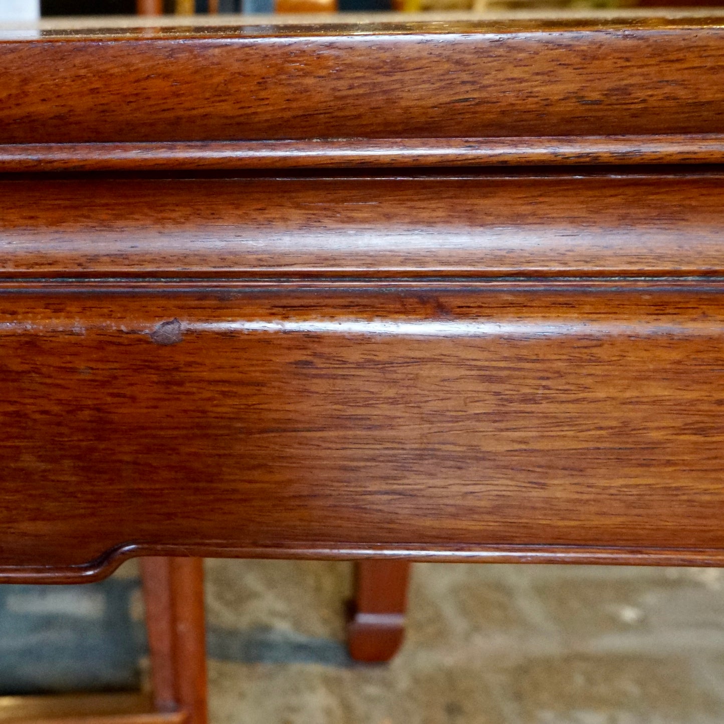 Vintage 20th Century Chinese Hardwood Dining Table