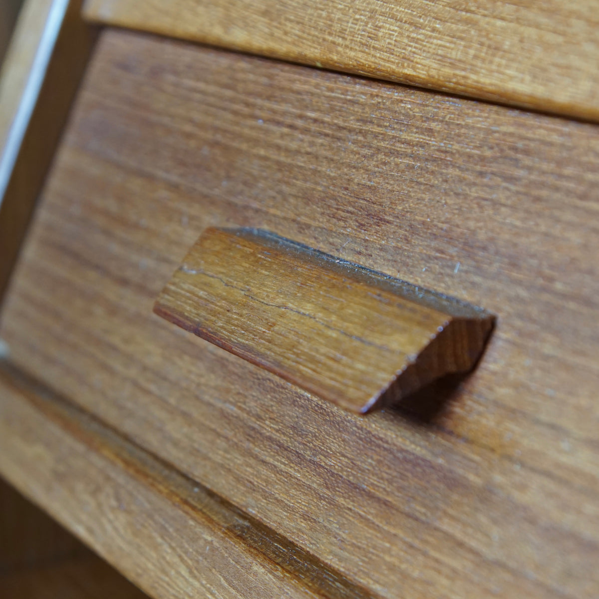 Midcentury Danish Teak Secretaire desk by Arne Wahl Iversen for Vinde Møbelfabrik, 1960s