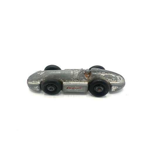 Vintage 1950's Dinky 23E Original 'Speed of the Wind' Racing Car Push Pull Model Toy