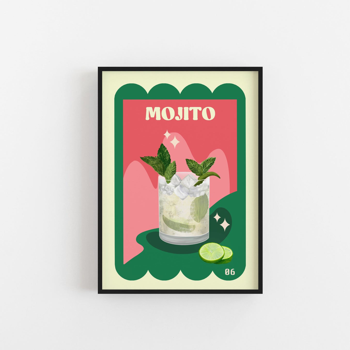 Mojito Cocktail Art - Lucie In The Sky Art