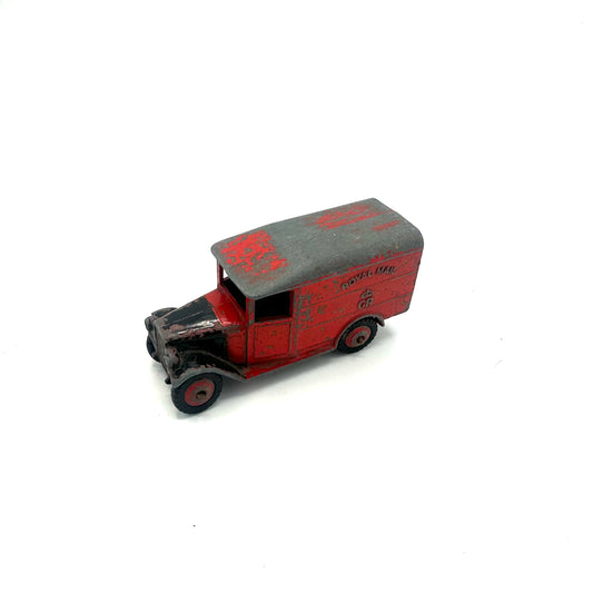 Vintage 1948 Dinky 34B Postal Royal Mail Van Collectable Push Pull Toy