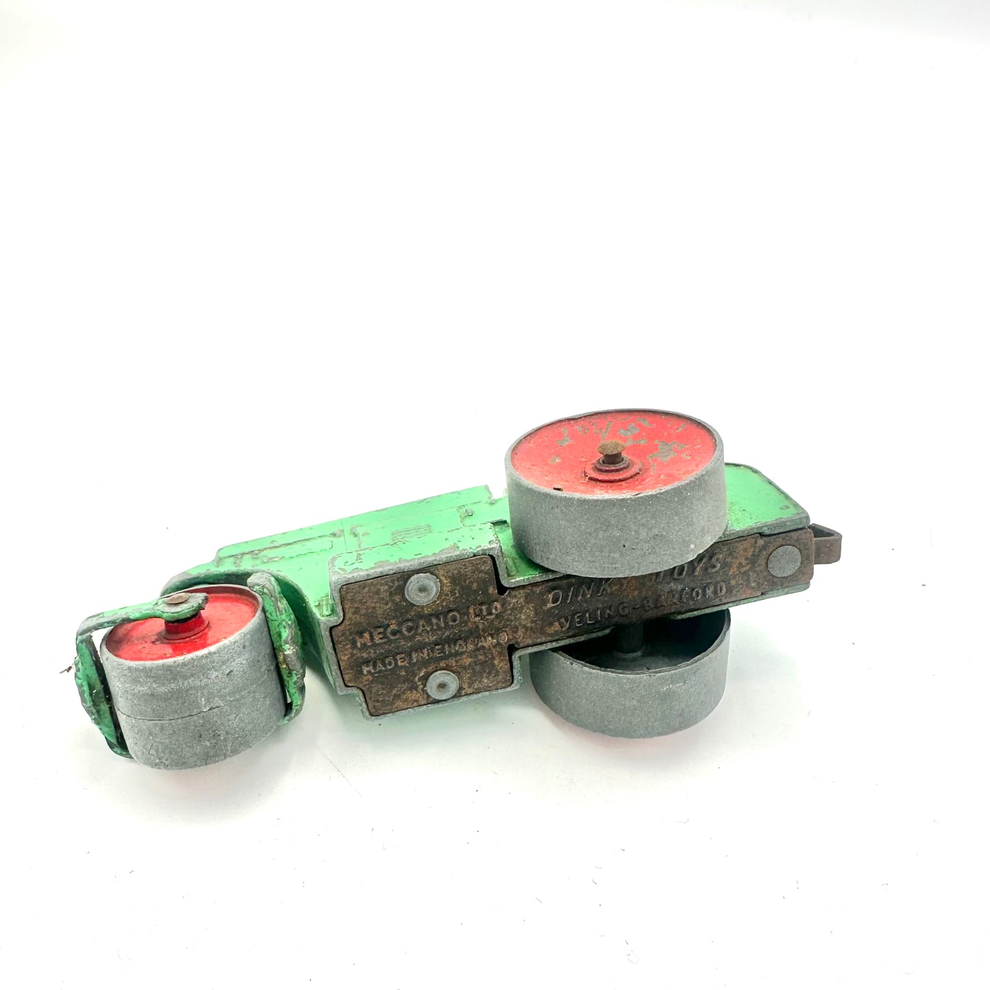 Vintage 1963's Dinky Toys Aveling Barford Diesel Roller Push Pull Collectable Toy Truck