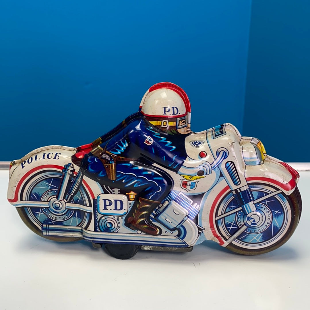 Police Motorcycle Toy